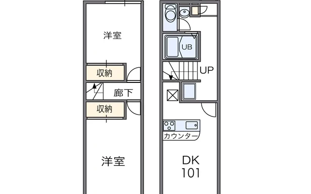 レオパレスヴィラパルク壱番館 1