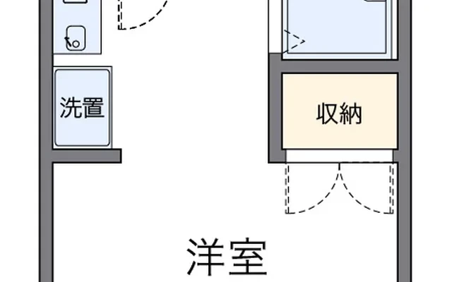 レオパレス星の宮 - Kiyosu student accommodation - 104号房间(带独立厨房)