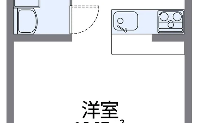 レオパレスエンディヴァーⅡ - Izumi student accommodation - 103号房间(带独立厨房)