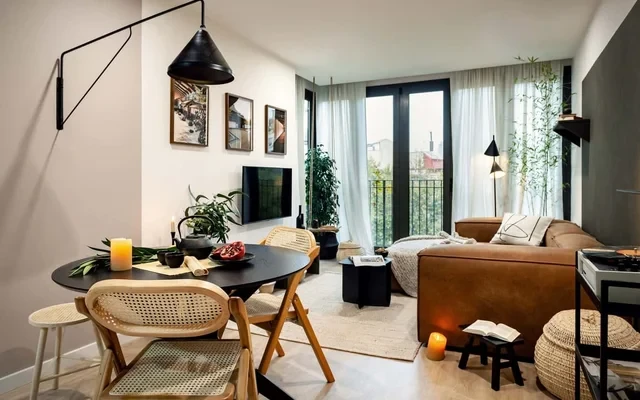 Tokashi - 2 bedrooms and balcony in Eixample Dreta 1