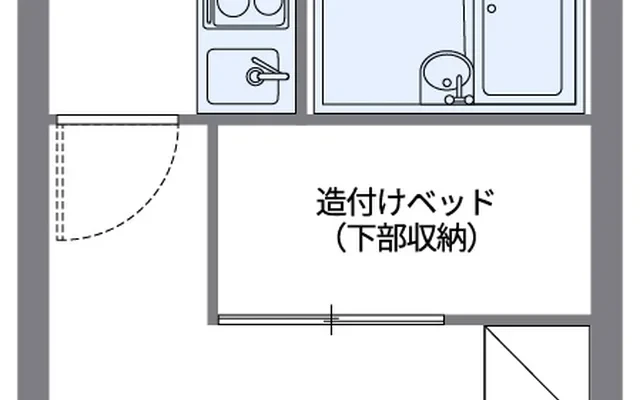 レオパレスセルリアン - chỗ ở sinh viên tại Fujieda - 110号房间(带独立厨房)