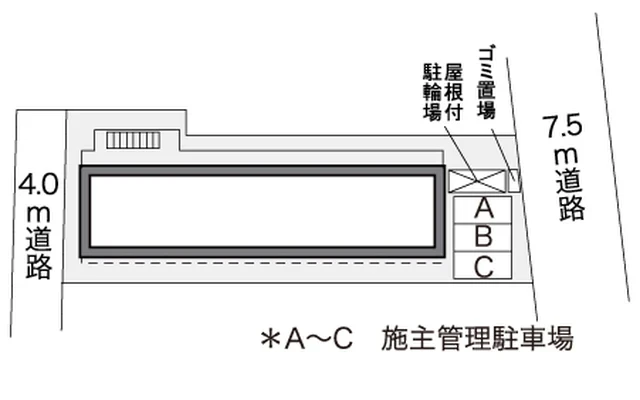 レオパレスシェ　モアⅡ 2