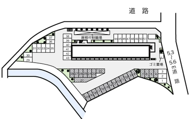 レオパレス河原城 2