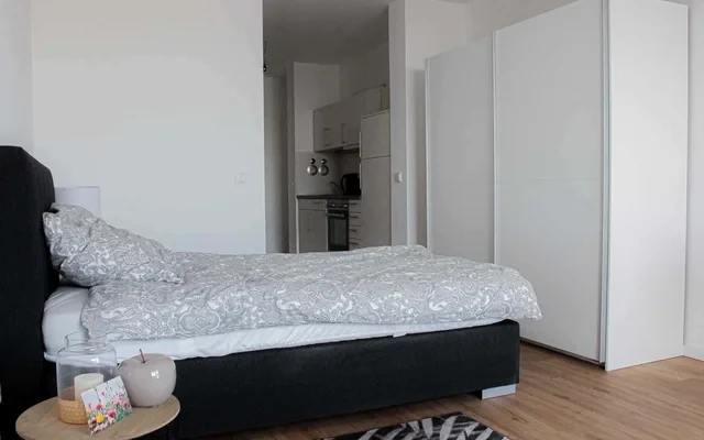 Furnished 1 Room Studio with Balcony - 25 mins from Alexanderplatz 3