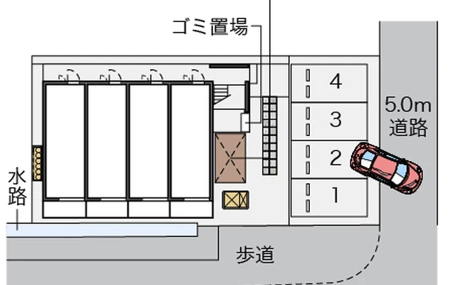 レオパレスひすい 2