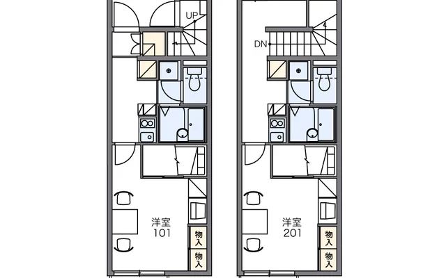 レオパレスボムール西高泊 1