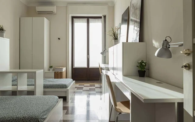 VIA DEGLI IMBRIANI 20 P5 <br> SHARED ROOM D1 - Bed A 3