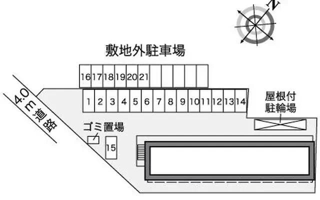 レオパレスフローラ真岡 2