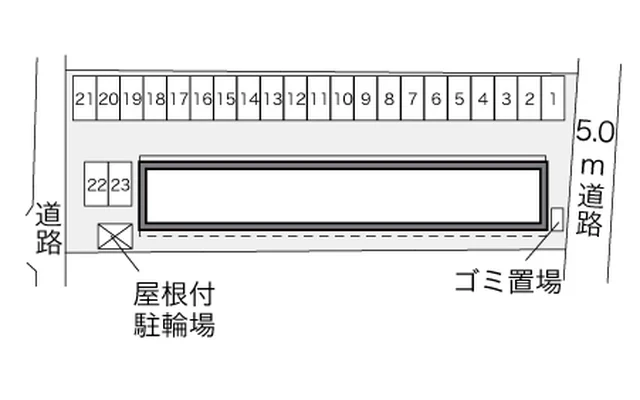 レオパレスロイヤルガーデン内免 2