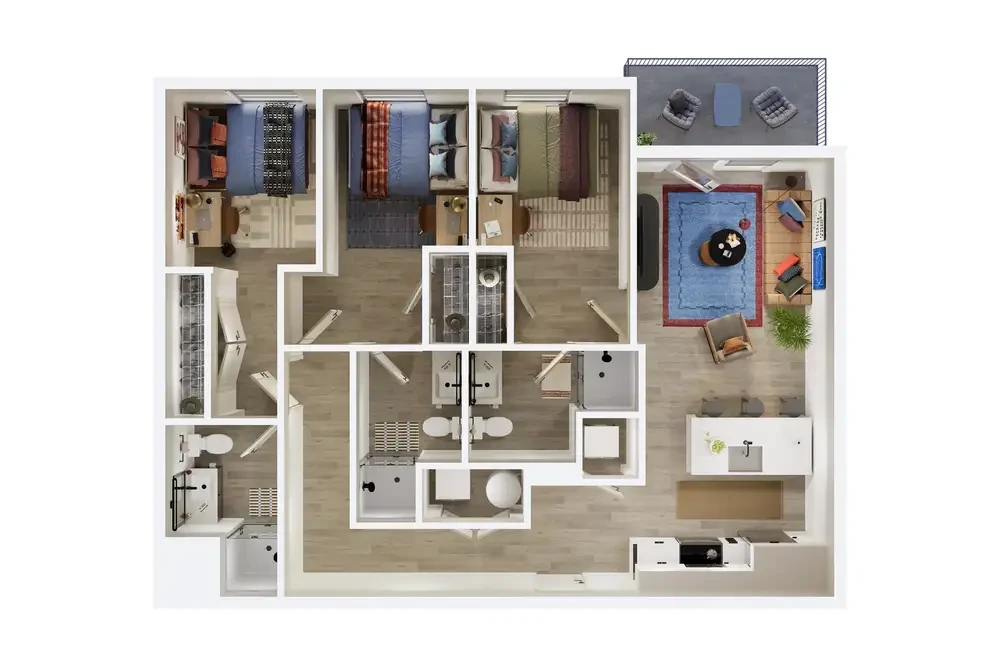 3BR/3BA - D8 Alt