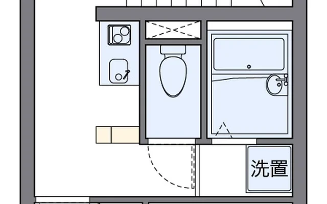 レオパレスきらら - Omaezaki student accommodation - 202号房间(带独立厨房)