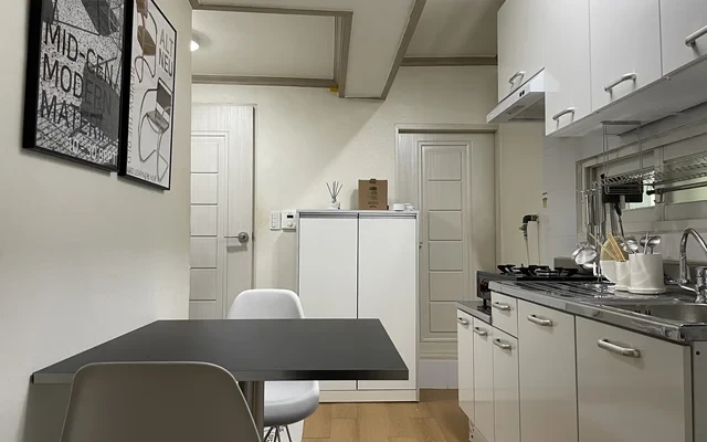 #63 Sinchon, Two-Bedroom Apartment with Furniture 0