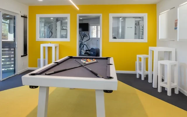 Luma Davis - Davis student accommodation - Pool Table