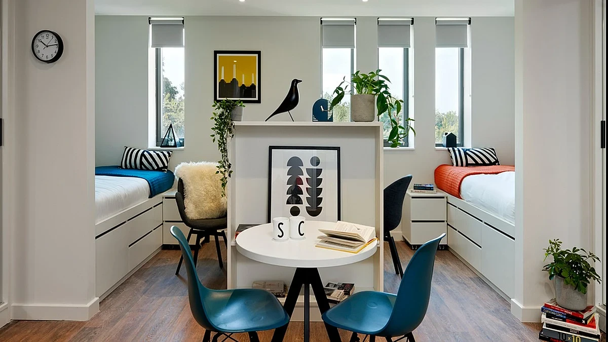 Fielding Twin Studio with AC - Single