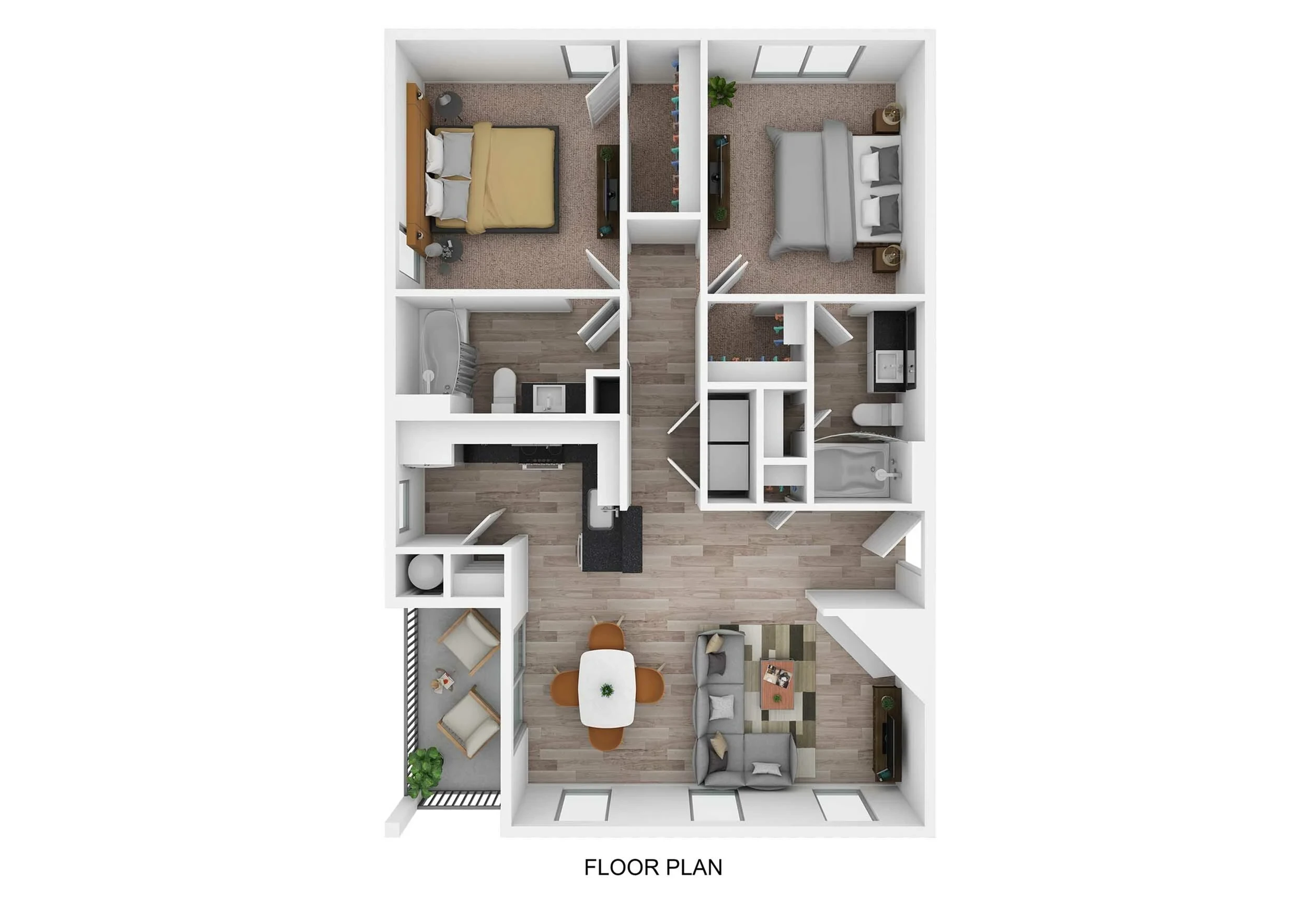 2 Bed 2 Bath The Sagamore Renovated