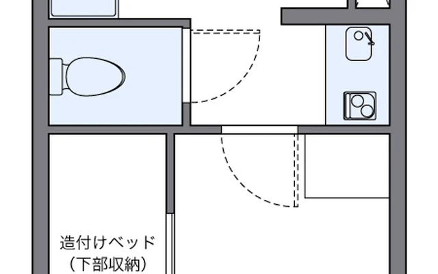 レオパレス並木 - Annaka student accommodation - 105号房间(带独立厨房)