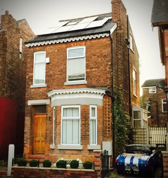house near Maine Road