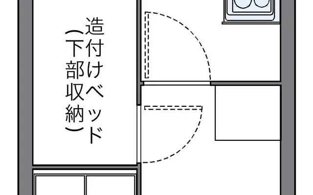 レオパレスワールド新船橋 - Funabashi student accommodation - 104号房间(带独立厨房)