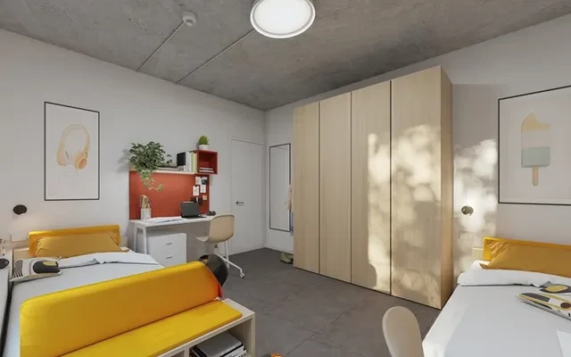 Durando, Milan - 밀란 학생 숙소 - Ensuite Twin
