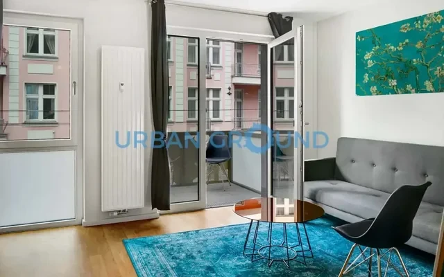 Furnished Studio with Balcony in Adlershof 1