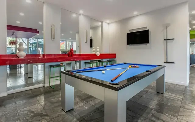 CIRQ 44 Apartments - Phoenix student accommodation - Pool Table