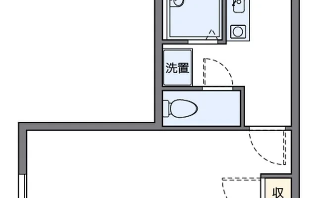 レオパレス仙石 – Studentenunterkunft in Ushimagun Ginancho – 201号房间(带独立厨房)
