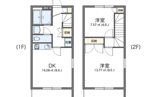 レオパレスラルクアンシエル - 삼鹰시 학생 숙소 - 101号房间(带餐厅/独立厨房)