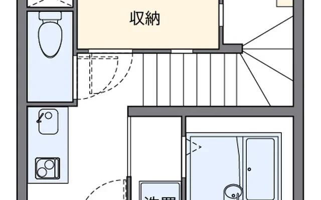 レオネクストセジュール - 豊明市の学生向け宿泊施設 - 202号房间(带独立厨房)
