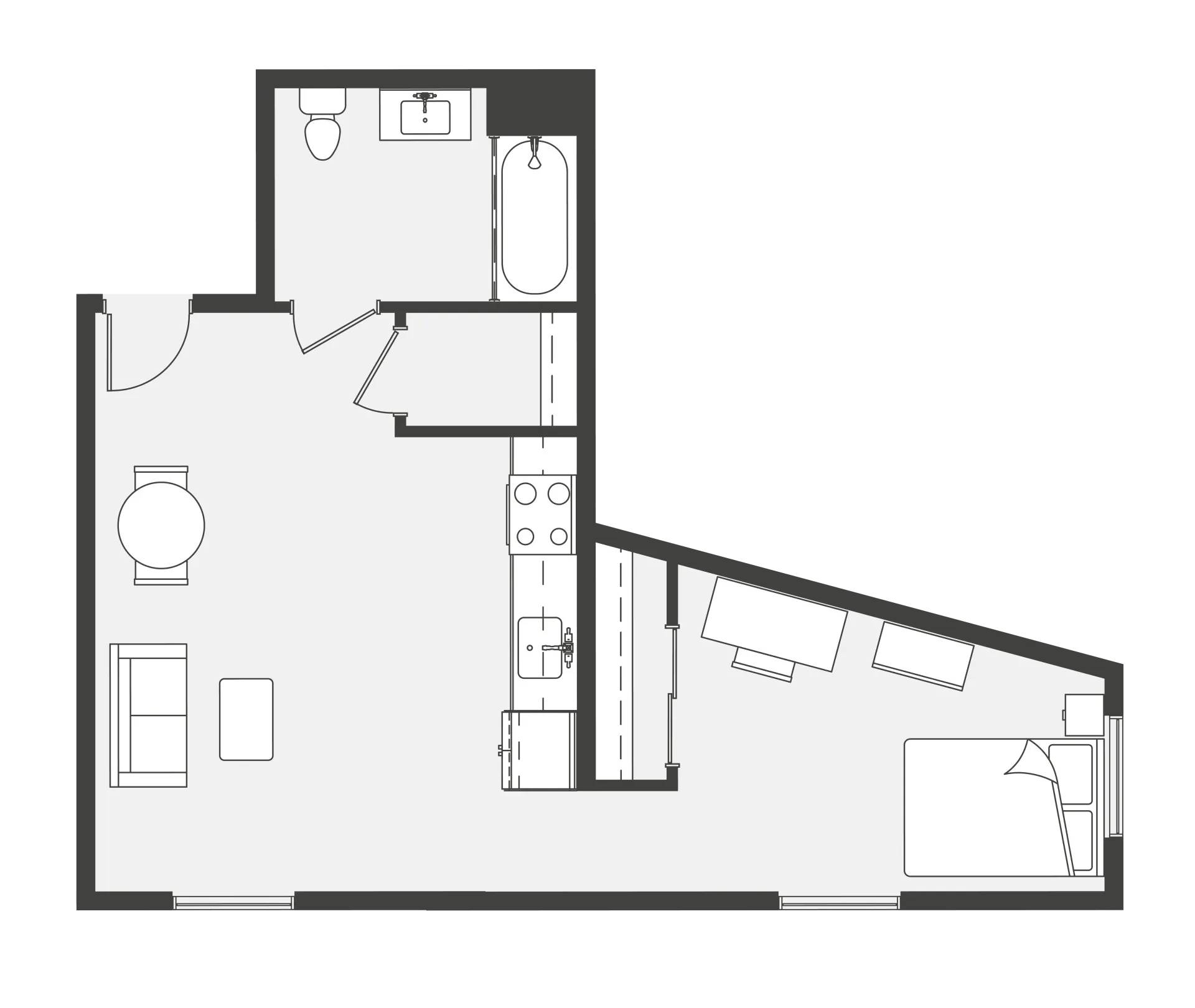 Boiler Loft 1 Bedroom, 1 Bath