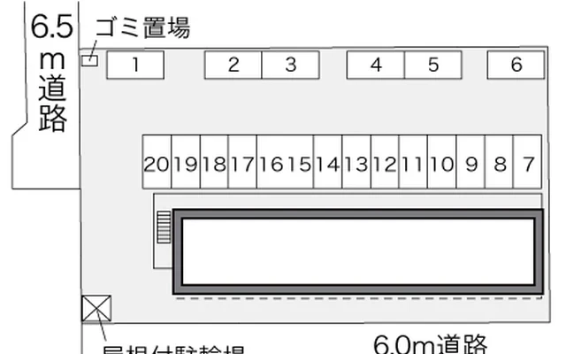 レオパレスセゾン　三ツ割 2