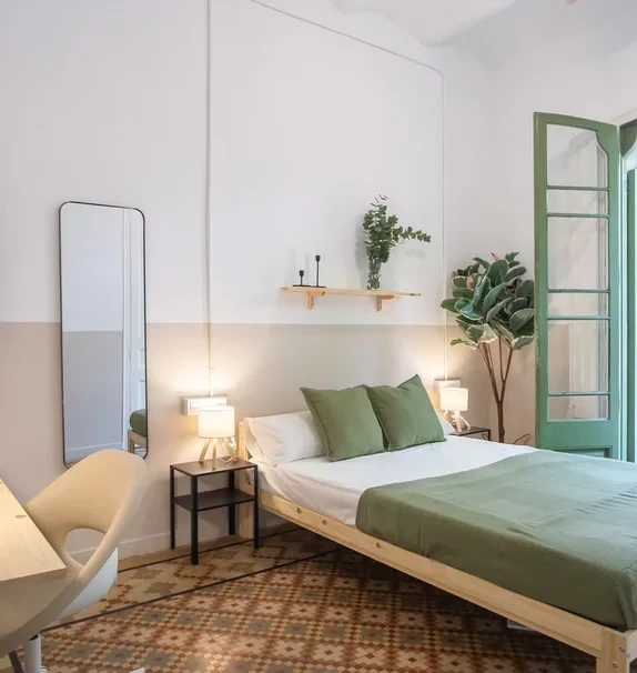 Spacious and Bright Double Room - Sant Andreu