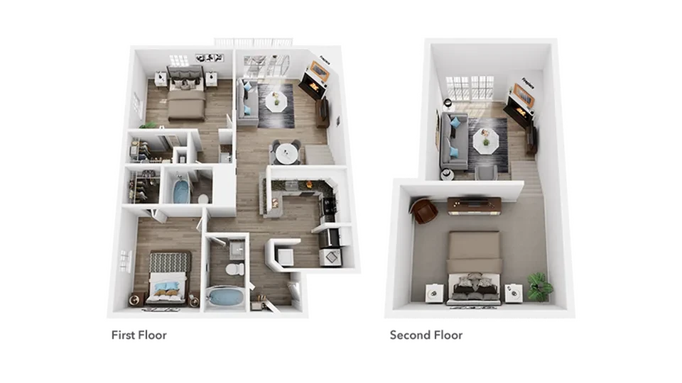 2 Bed 2 Bath_The Highland