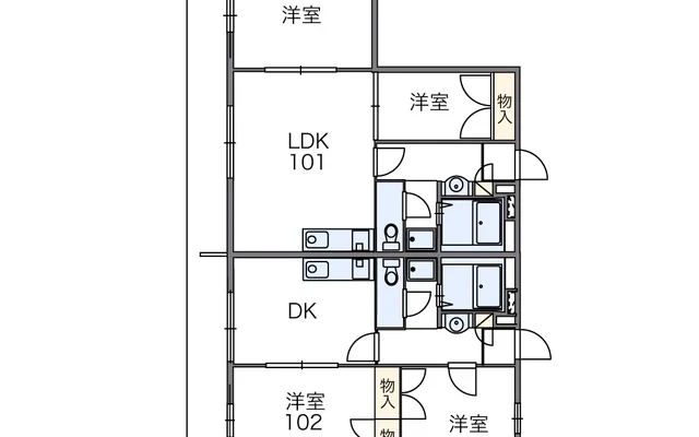 レオパレスラウムふじみ野 1