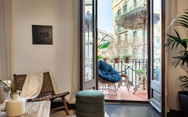 Depok - 2 bedrooms and balcony in Eixample Dreta 2