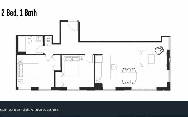 ALMA Quarter Latin - Montreal student accommodation - 2 Bedrooms