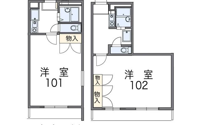 レオパレスタカダ 1