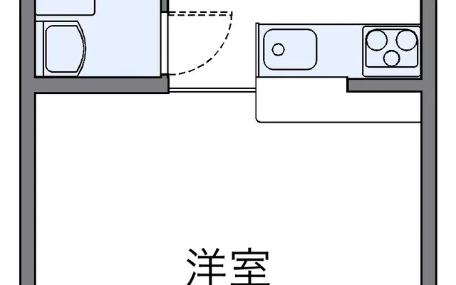 レオパレス我孫子 - Izumiotsu student accommodation - 306号房间(带独立厨房)