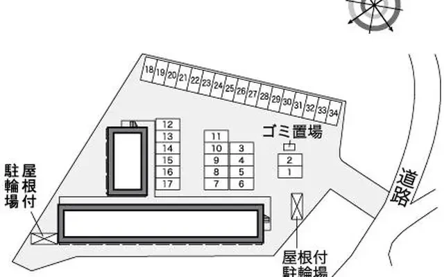 レオパレスメルベーユ新津 2