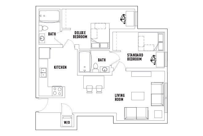 2 Bed - 2 Bath C