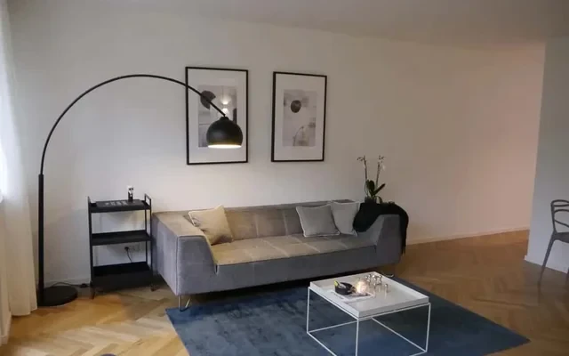 Exklusive Wohnoase mit Terrasse und Garten in Traumlage am Isarufer – Moeblierte Designerwohnung 1