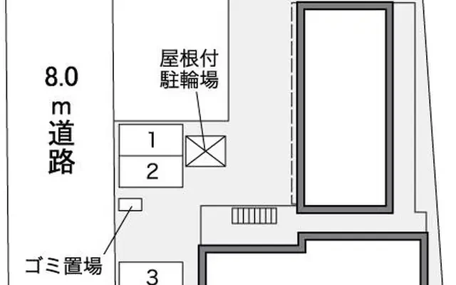 レオパレスフィオーレ月寒 2