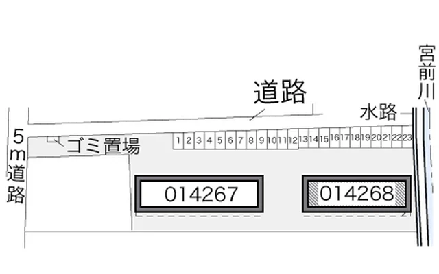 レオパレスフローラⅡ 2