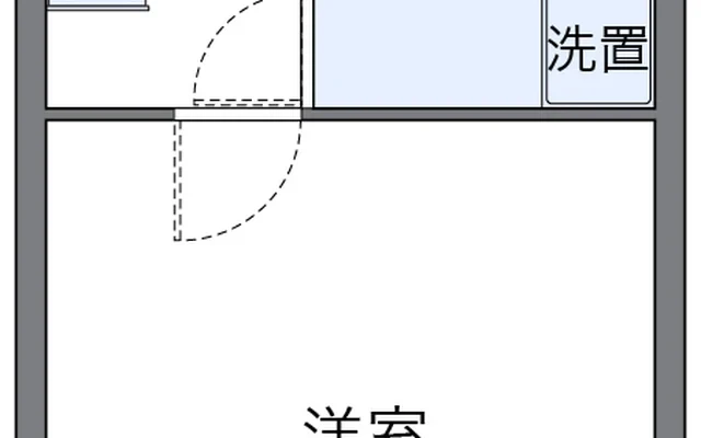 レオネクストすみれ - 大川市の学生向け宿泊施設 - 101号房间(带独立厨房)