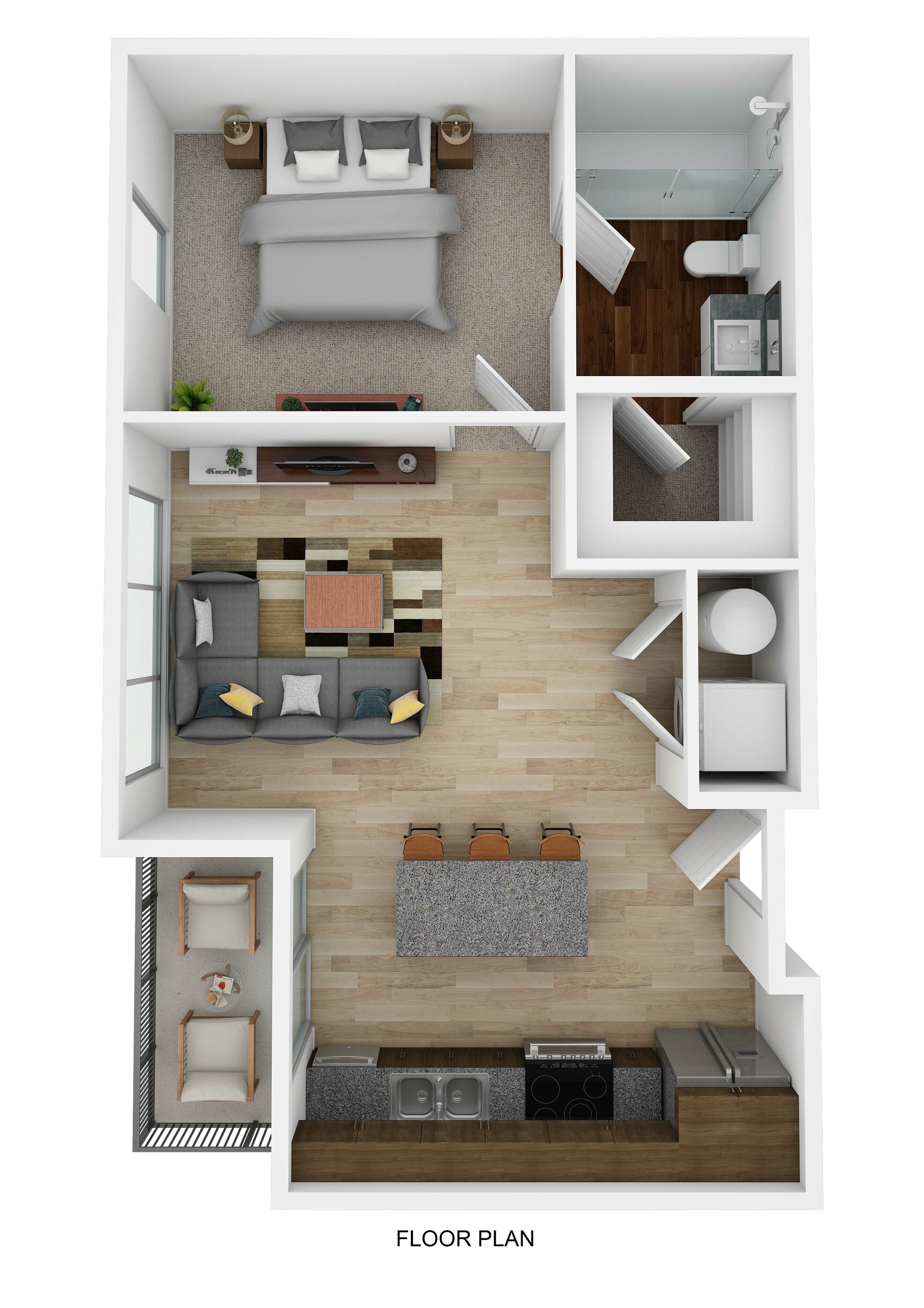 1 Bed 1 Bath Klee II