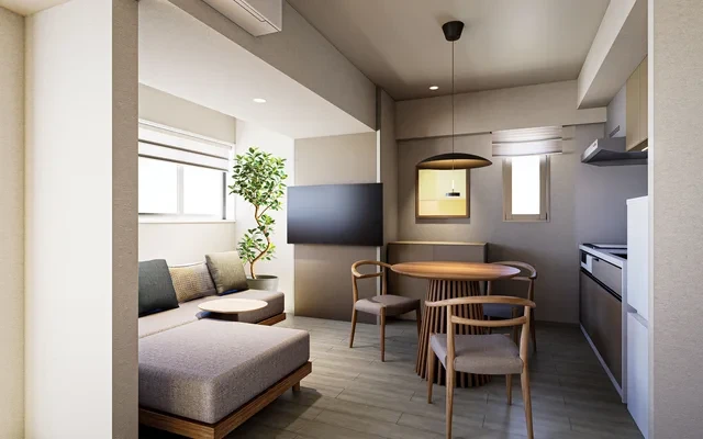 DASH LIVING TORANOMON - chỗ ở sinh viên tại Tokyo - Deluxe-1BR