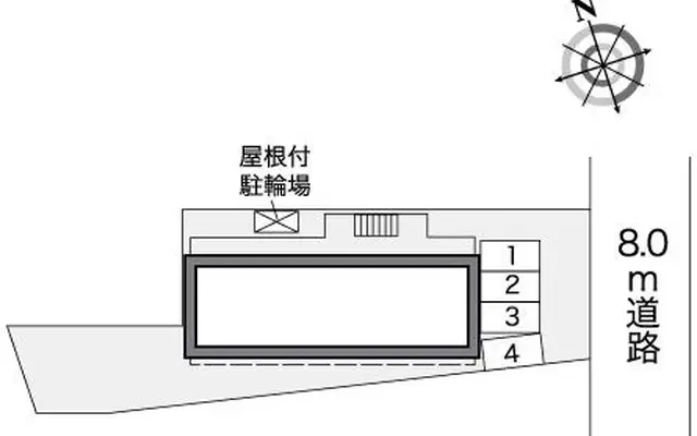 レオパレスパルコートⅡ 2