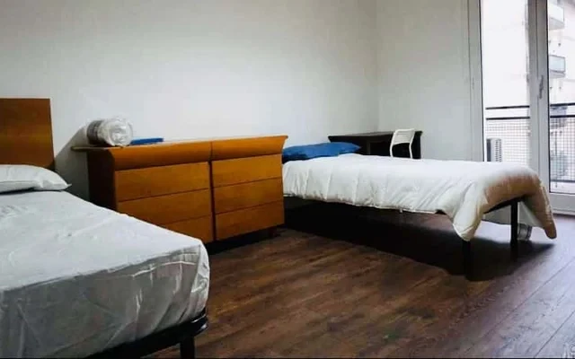 Bedroom 2 - Bed 1 - Milan student accommodation - Shared room