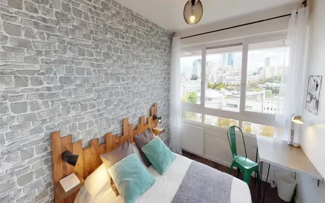 Attractive double bedroom in Nanterre - chỗ ở sinh viên tại Paris - Double Bedroom