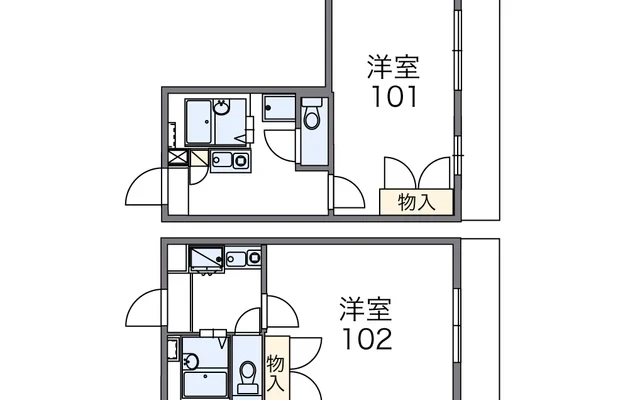 レオパレス鏡島 1
