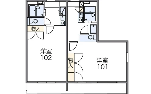 レオパレスＫＯＩＺＵＭＩ−Ⅰ 1